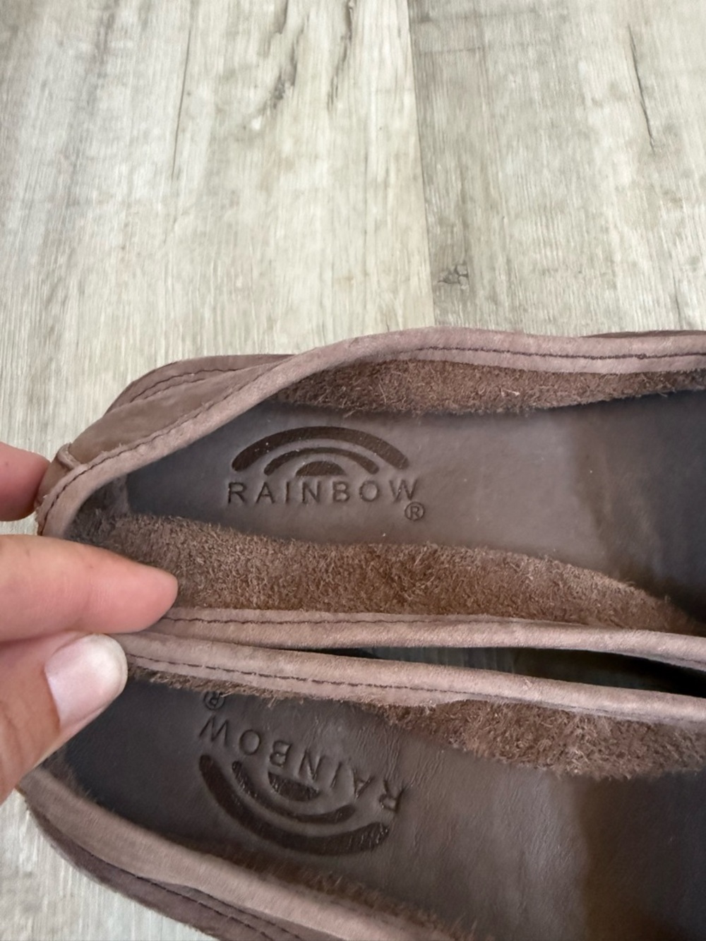Rainbow women’s 7 leather Loafers - Like New! - Picture 4 of 7